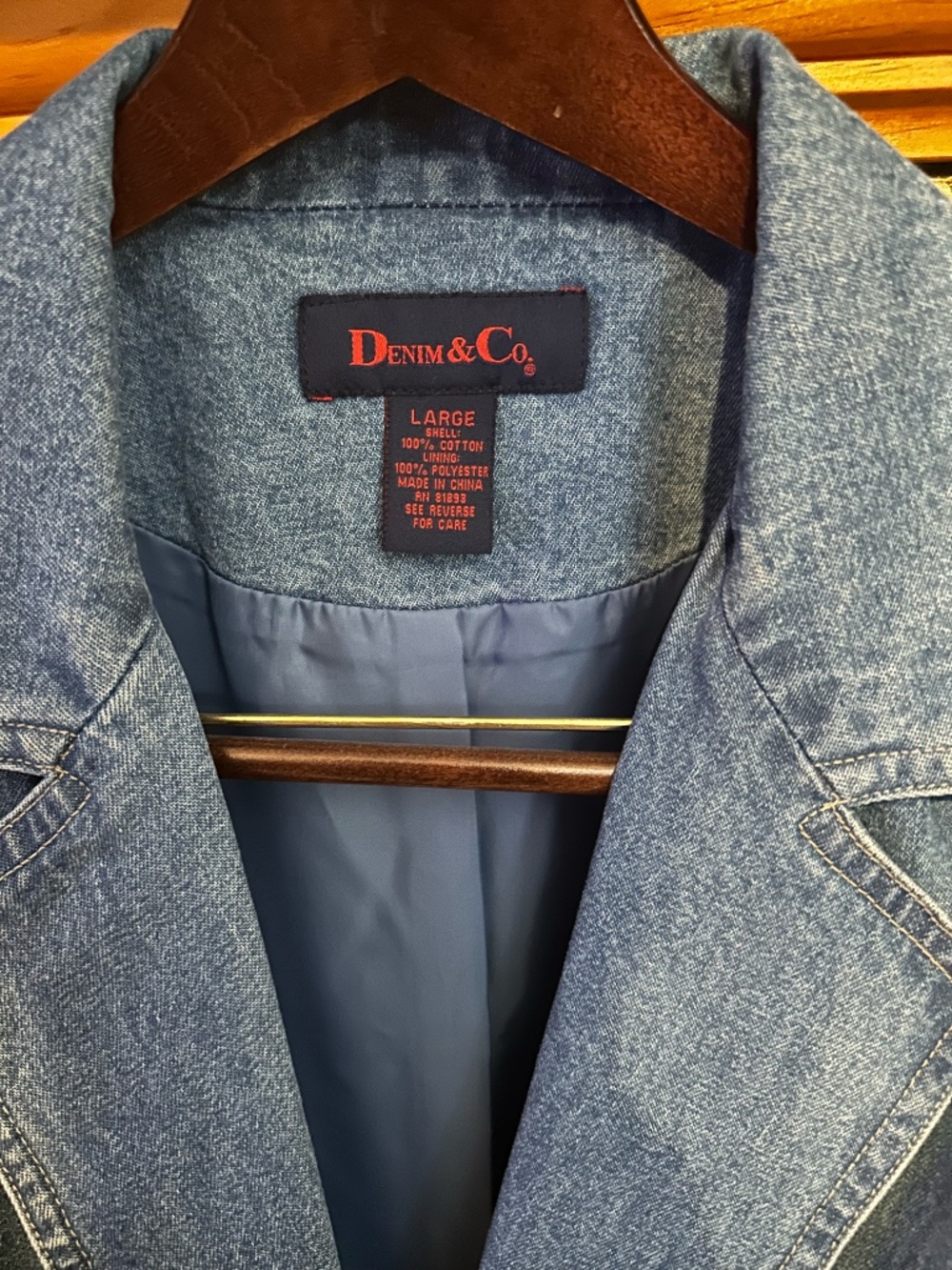 Demin Jacket - Picture 2 of 3
